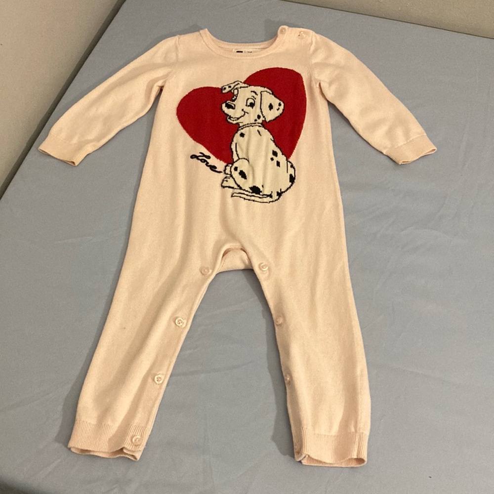 Brand new never worn Gap x Disney 101 Dalmatians sweater one piece